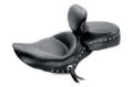 Picture of Mustang Motorcycle MMP Solo with Driver Backrest Original Solo Motorcycle Seats - 79439