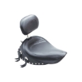 Picture of Mustang Motorcycle MMP Solo with Driver Backrest Studs Solo Motorcycle Seats - 79346