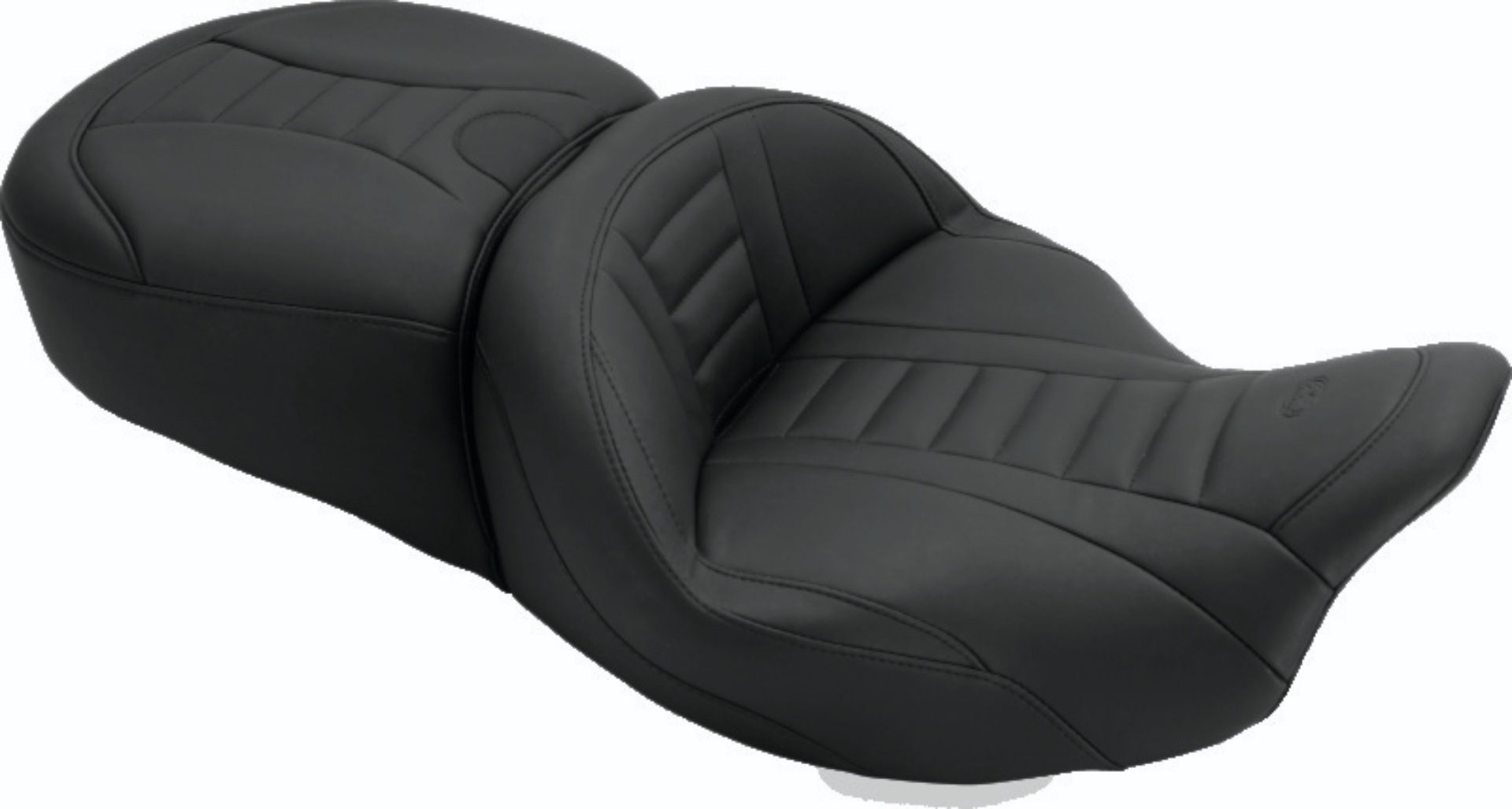 Picture of Mustang Motorcycle MMP 1 Piece Deluxe One-Piece Motorcycle Seats - 79006
