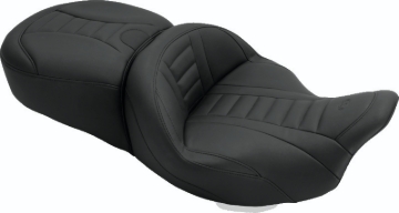 Picture of Mustang Motorcycle MMP 1 Piece Deluxe One-Piece Motorcycle Seats - 79006