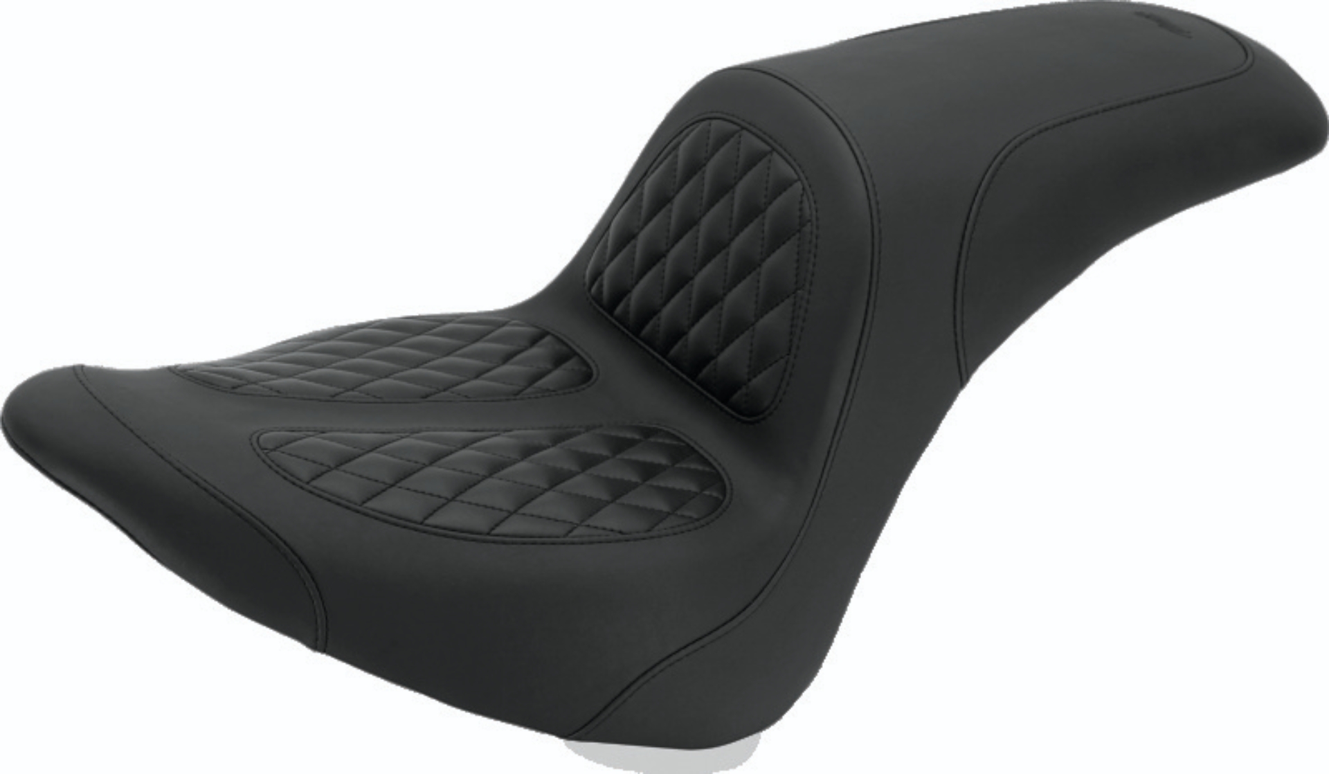 Picture of Mustang Motorcycle MMP 1 Piece Diamond One-Piece Motorcycle Seats - 76982