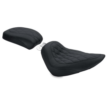 Picture of Mustang Motorcycle MMP Solo Diamond Solo Motorcycle Seats - 76812