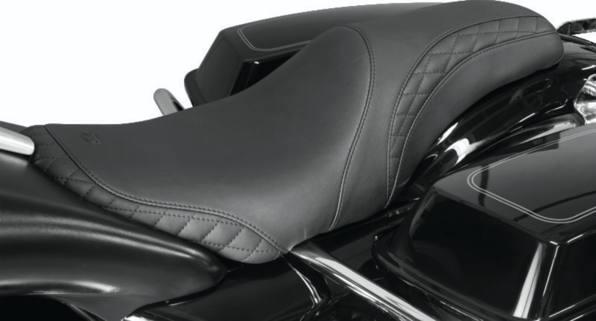 Picture of Mustang Motorcycle MMP Solo Original Solo Motorcycle Seats - 76107