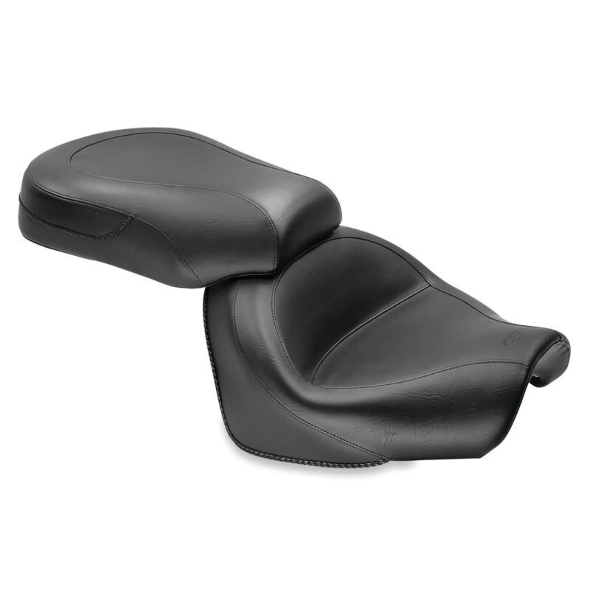 Picture of Mustang Motorcycle MMP 2 Piece Original Two-Piece Motorcycle Seats - 76071