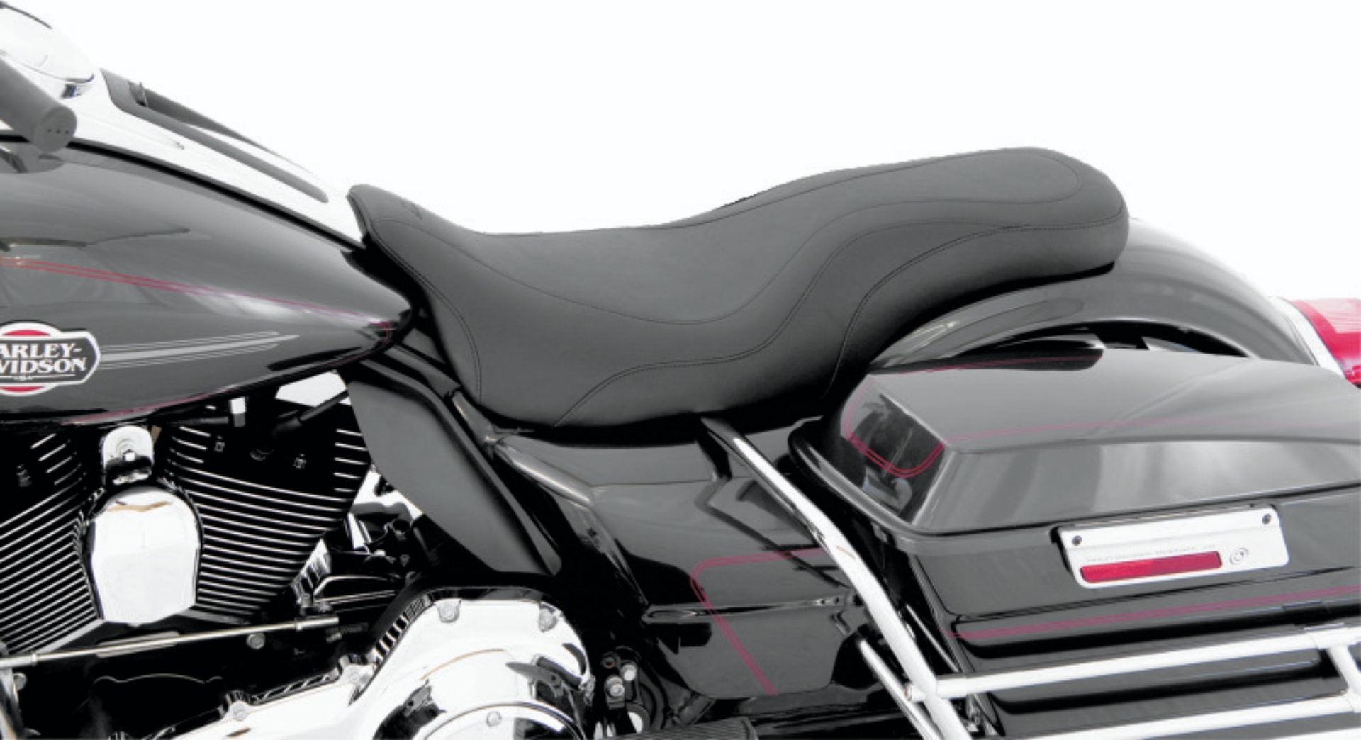 Picture of Mustang Motorcycle MMP 1 Piece Original One-Piece Motorcycle Seats - 76025