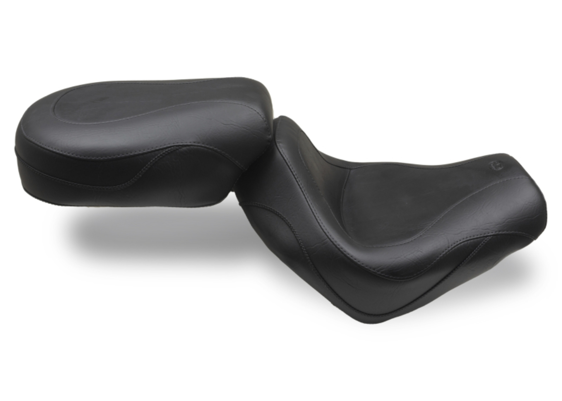 Picture of Mustang Motorcycle MMP 2 Piece Original Two-Piece Motorcycle Seats - 75651