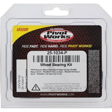 Picture of Pivot Works PIV Wheel Bearing Kit - 25-1034-P
