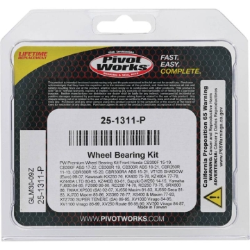 Picture of Pivot Works PIV Wheel Bearing Kit - 25-1311-P