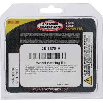 Picture of Pivot Works PIV Wheel Bearing Kit - 25-1378-P