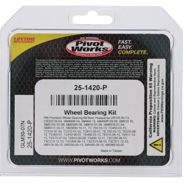 Picture of Pivot Works PIV Wheel Bearing Kit - 25-1420-P