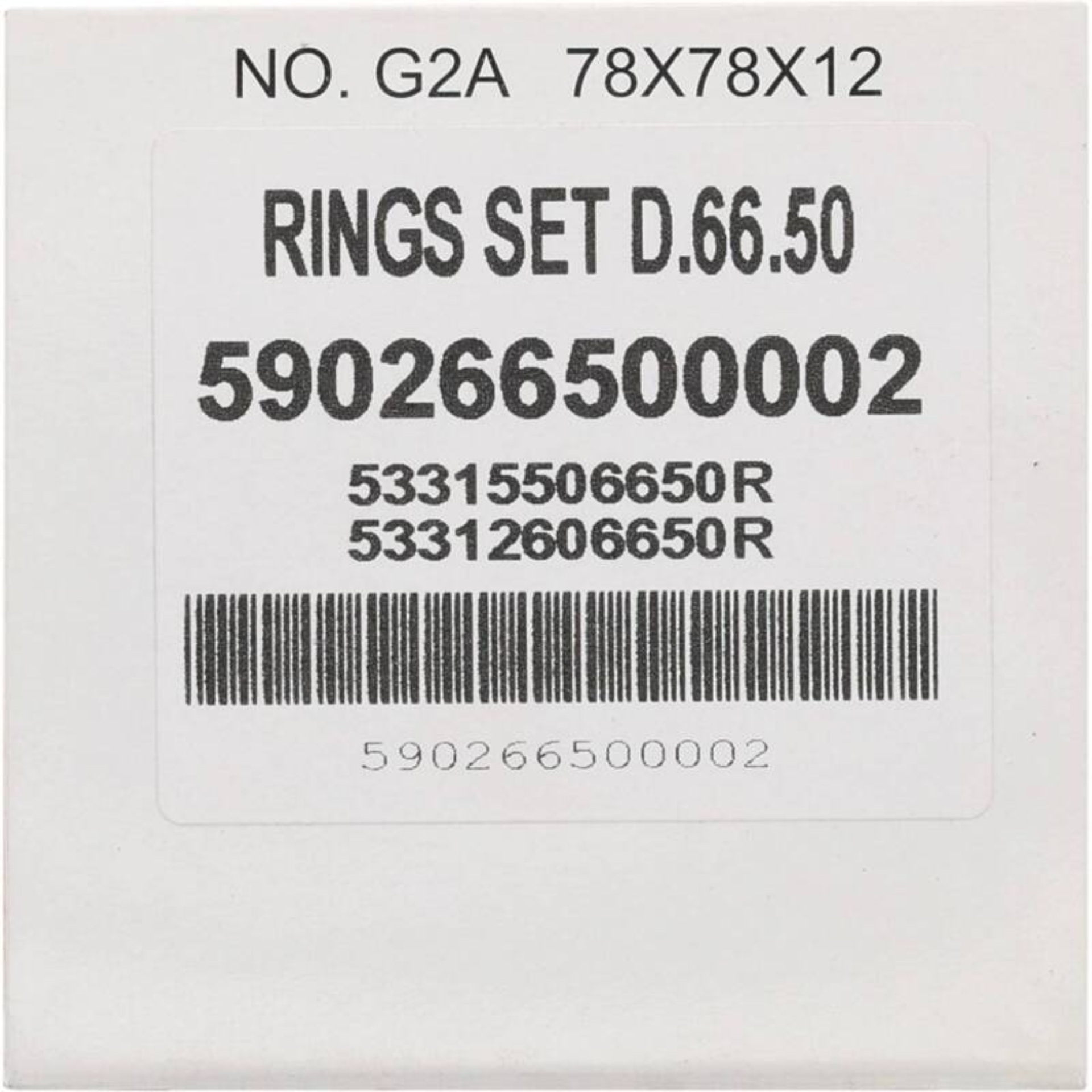 Picture of Vertex Pistons VEP Piston Ring - 590266500002