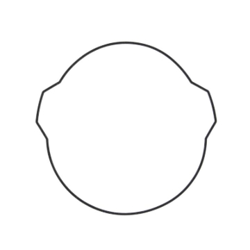 Picture of Vertex Pistons VEP Clutch Cover Gasket Gasket Kits - 817928