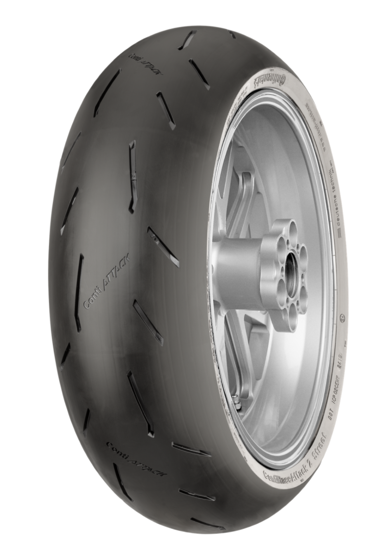 Picture of Continental Tire CON ContiRaceAttack 2 Street Tires Rear Motorcycle Tires - 02446620000
