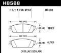 Picture of Hawk Performance HAWK LTS Brake Pads Rear - HB568Y.666