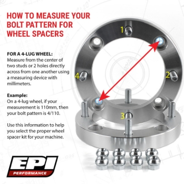 Picture of EPI Wheel Spacer Wheel Spacers & Adapters - EPIWS017