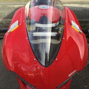 Picture of New Rage Cycles NEW Turn Signal Lights Corner - 1299-MBO-A