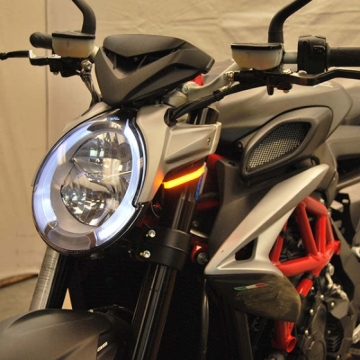 Picture of New Rage Cycles NEW Turn Signal Lights Corner - BRUTALE17-FS