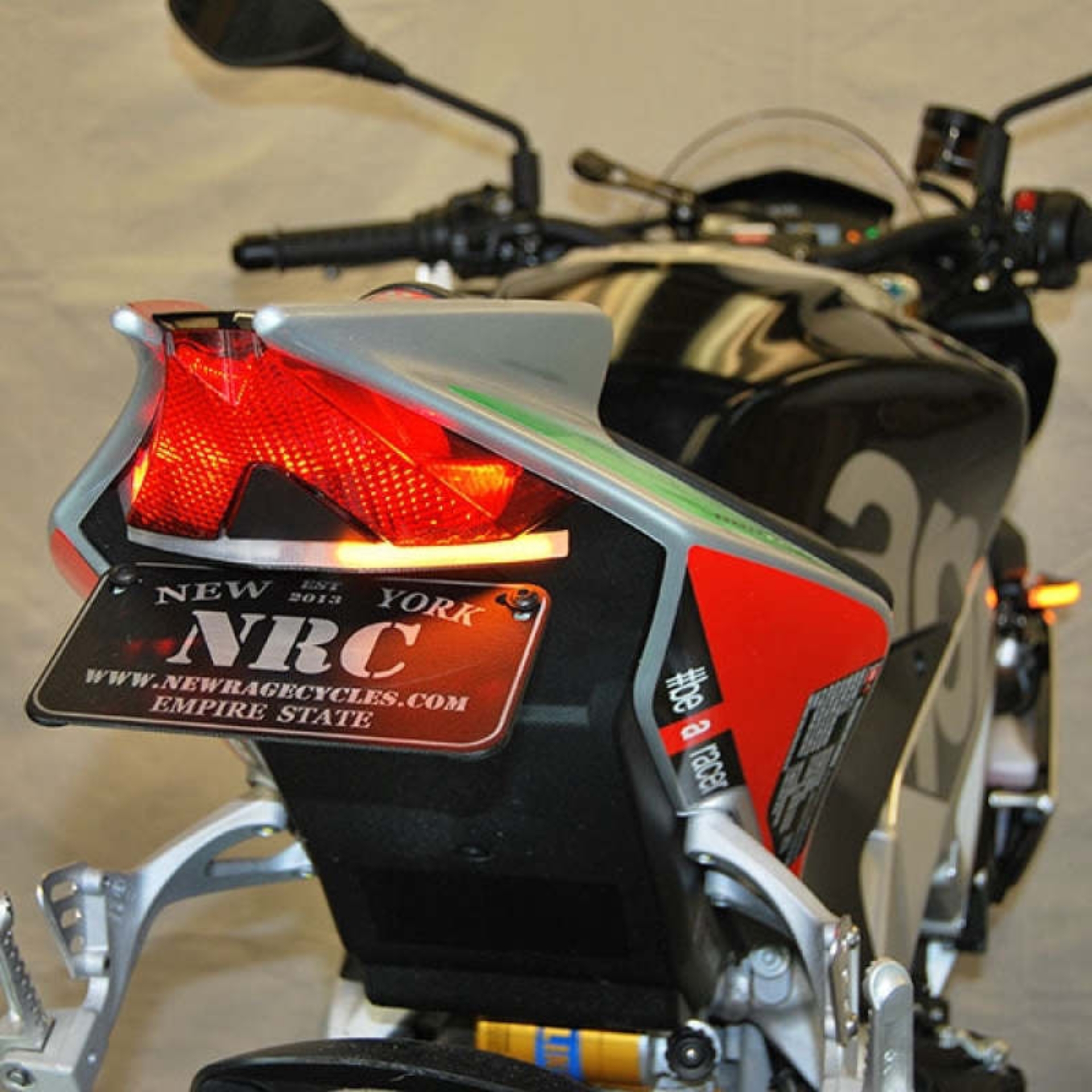 Picture of New Rage Cycles NEW Fender Eliminator Lights Corner - RSV4-FE