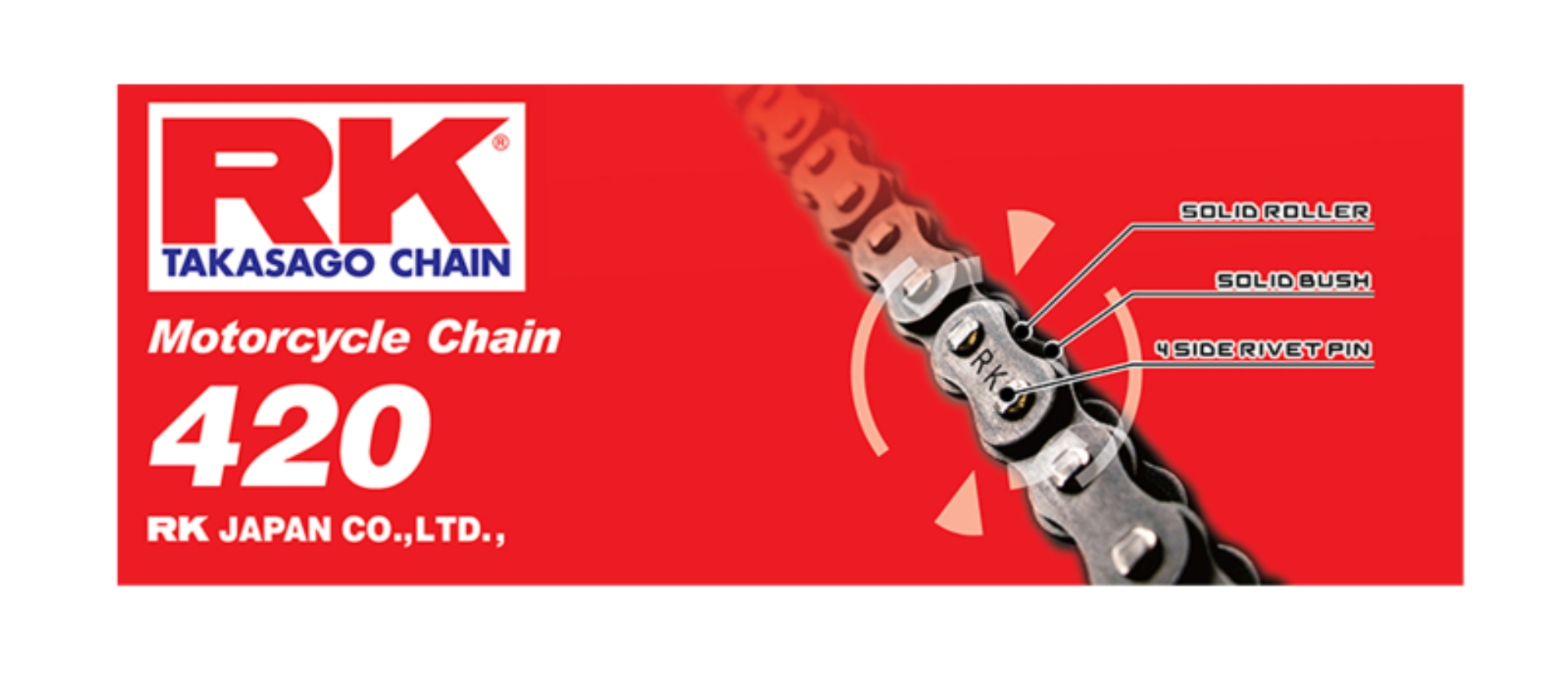 Picture of RK Chain RKC Non Sealed Chain - 420-76