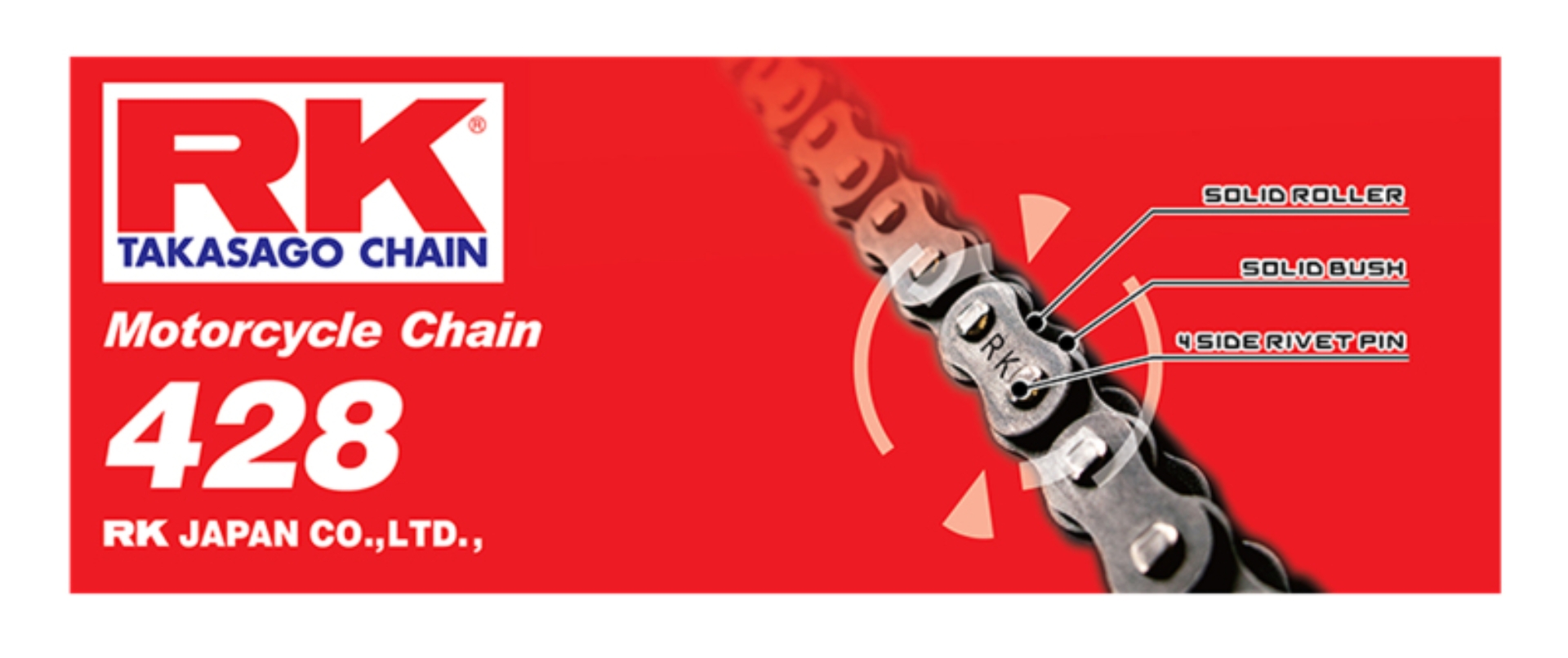 Picture of RK Chain RKC Non Sealed Chain - 428-110