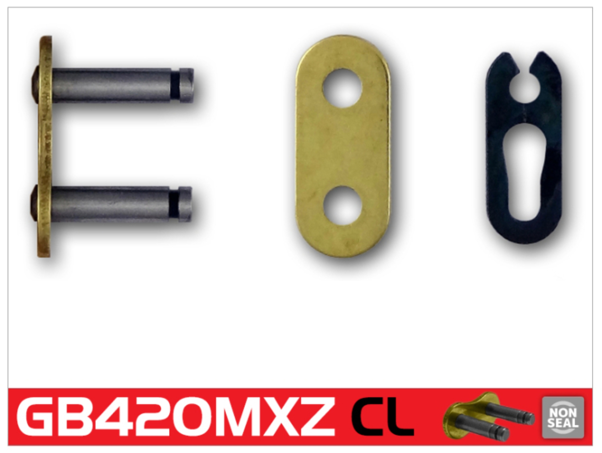 Picture of RK Chain RKC Non Sealed Chain - GB420MXZ-CL