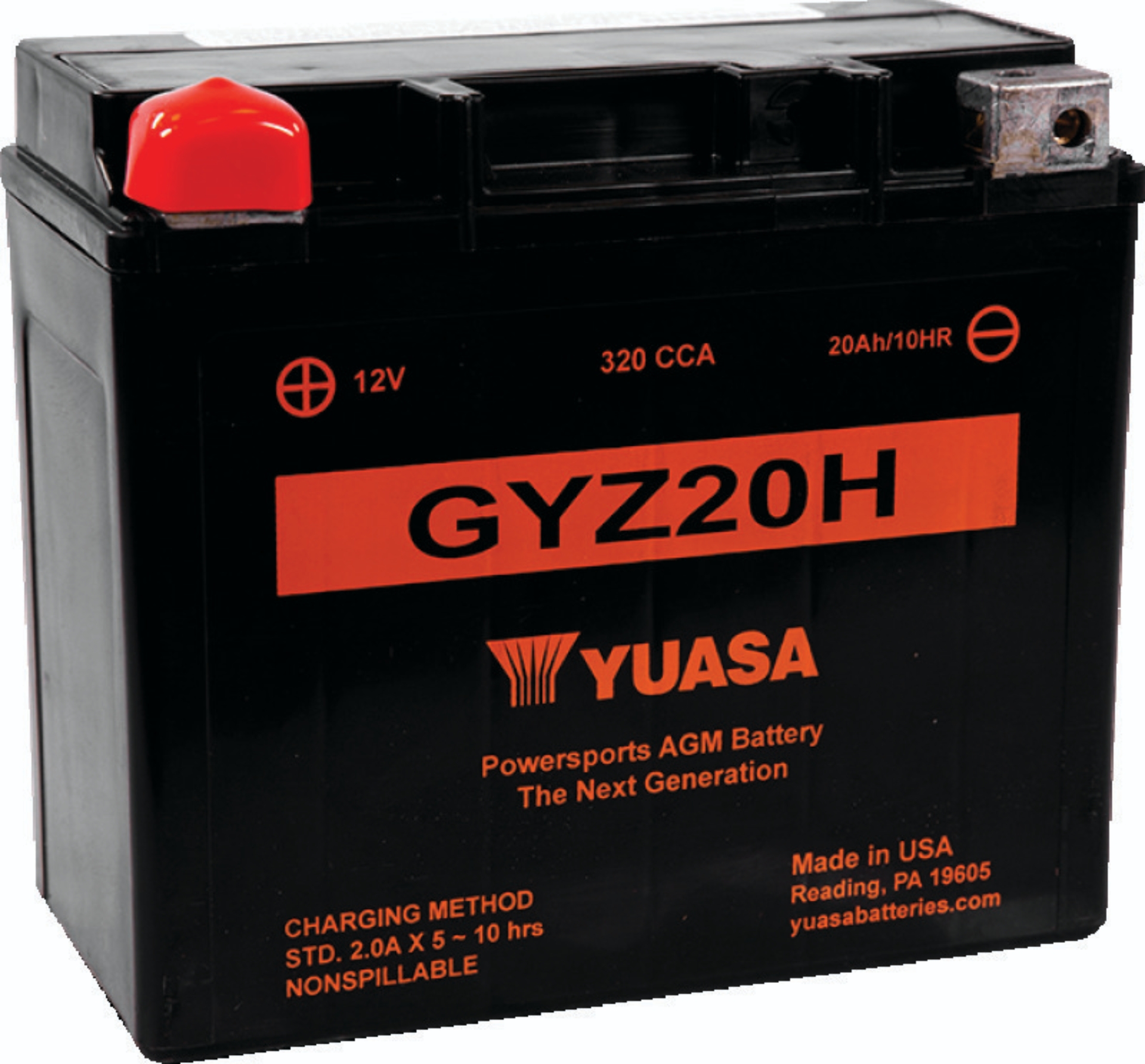 Picture of Yuasa Battery YSA Maintenance Free Battery Batteries - YUAM72RGH