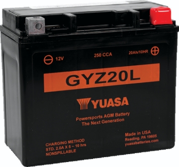 Picture of Yuasa Battery YSA Maintenance Free Battery Batteries - YUAM720GZ