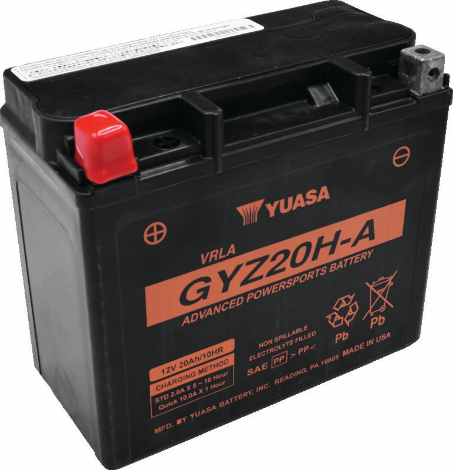 Picture of Yuasa Battery YSA Maintenance Free Battery Batteries - YUAM720GHA