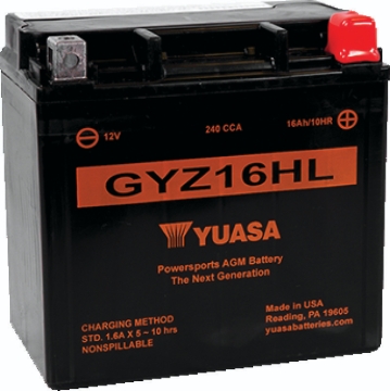Picture of Yuasa Battery YSA Maintenance Free Battery Batteries - YUAM716GHL