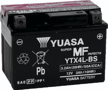 Picture of Yuasa Battery YSA Maintenance Free Battery Batteries - YUAM62X4B