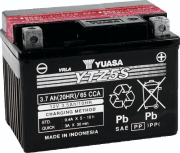 Picture of Yuasa Battery YSA Maintenance Free Battery Batteries - YUAM62TZ5