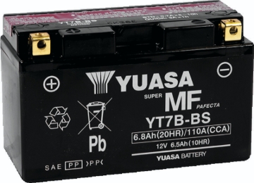 Picture of Yuasa Battery YSA Maintenance Free Battery Batteries - YUAM62T7B