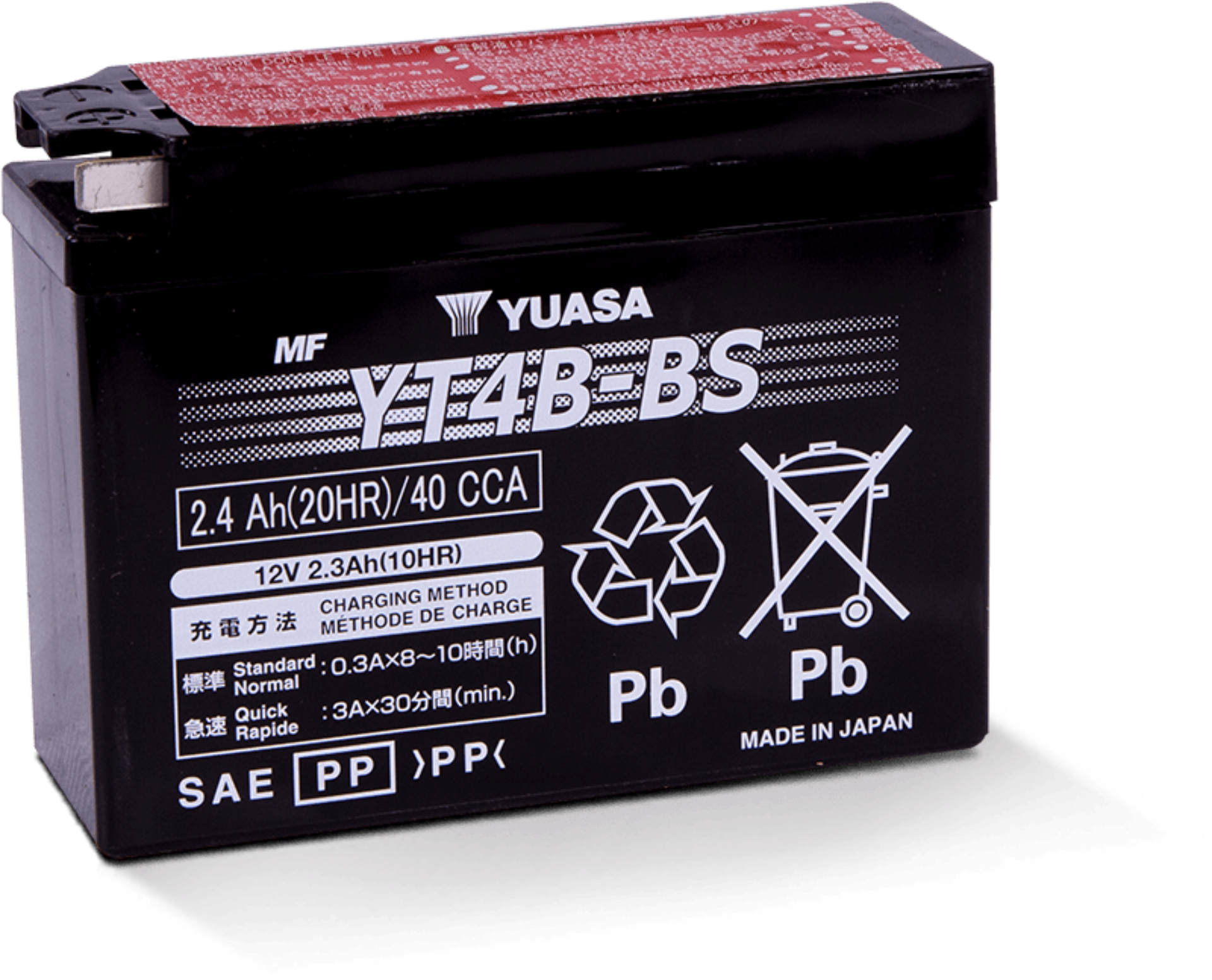 Picture of Yuasa Battery YSA Maintenance Free Battery Batteries - YUAM62T4B