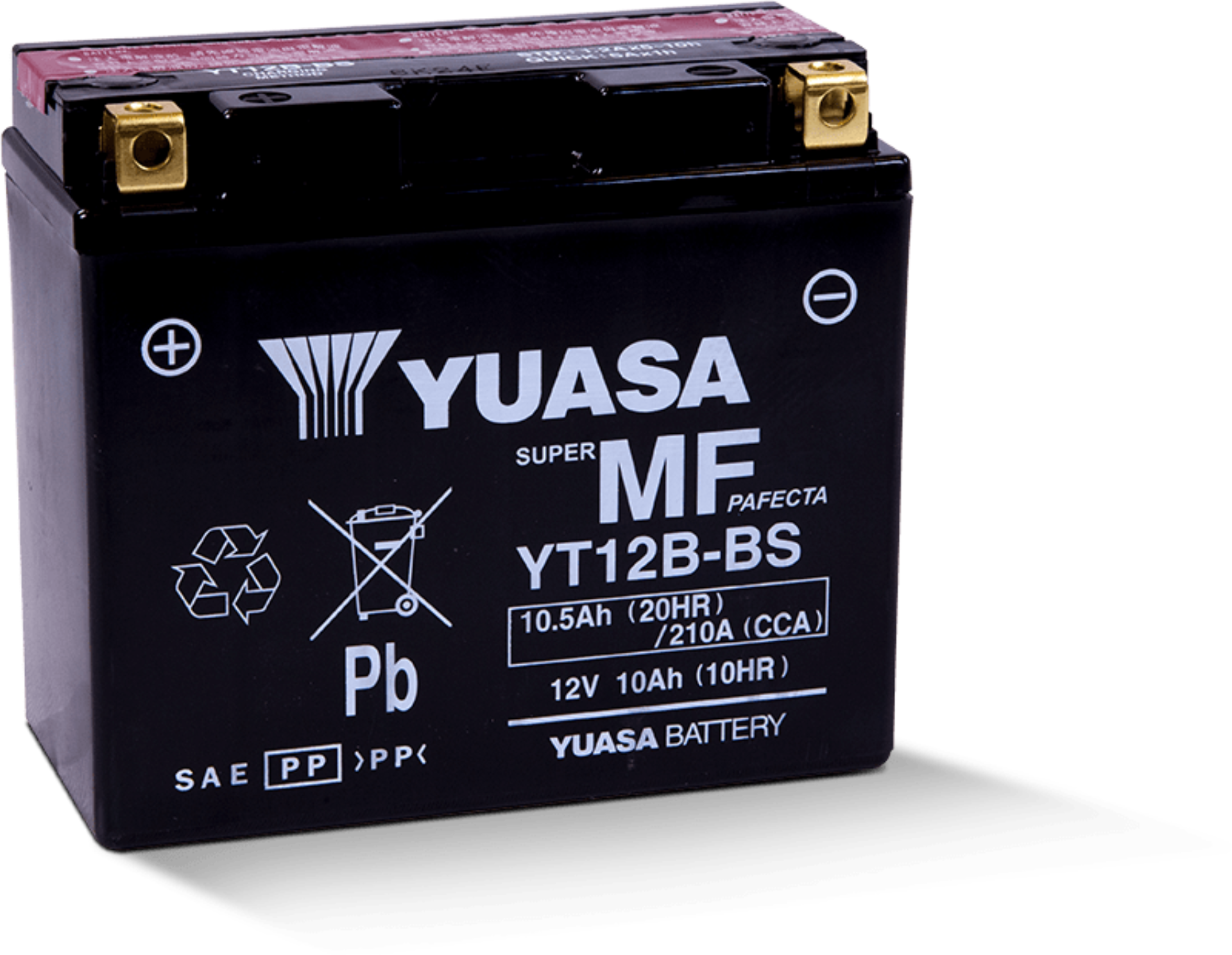Picture of Yuasa Battery YSA Maintenance Free Battery Batteries - YUAM6212B