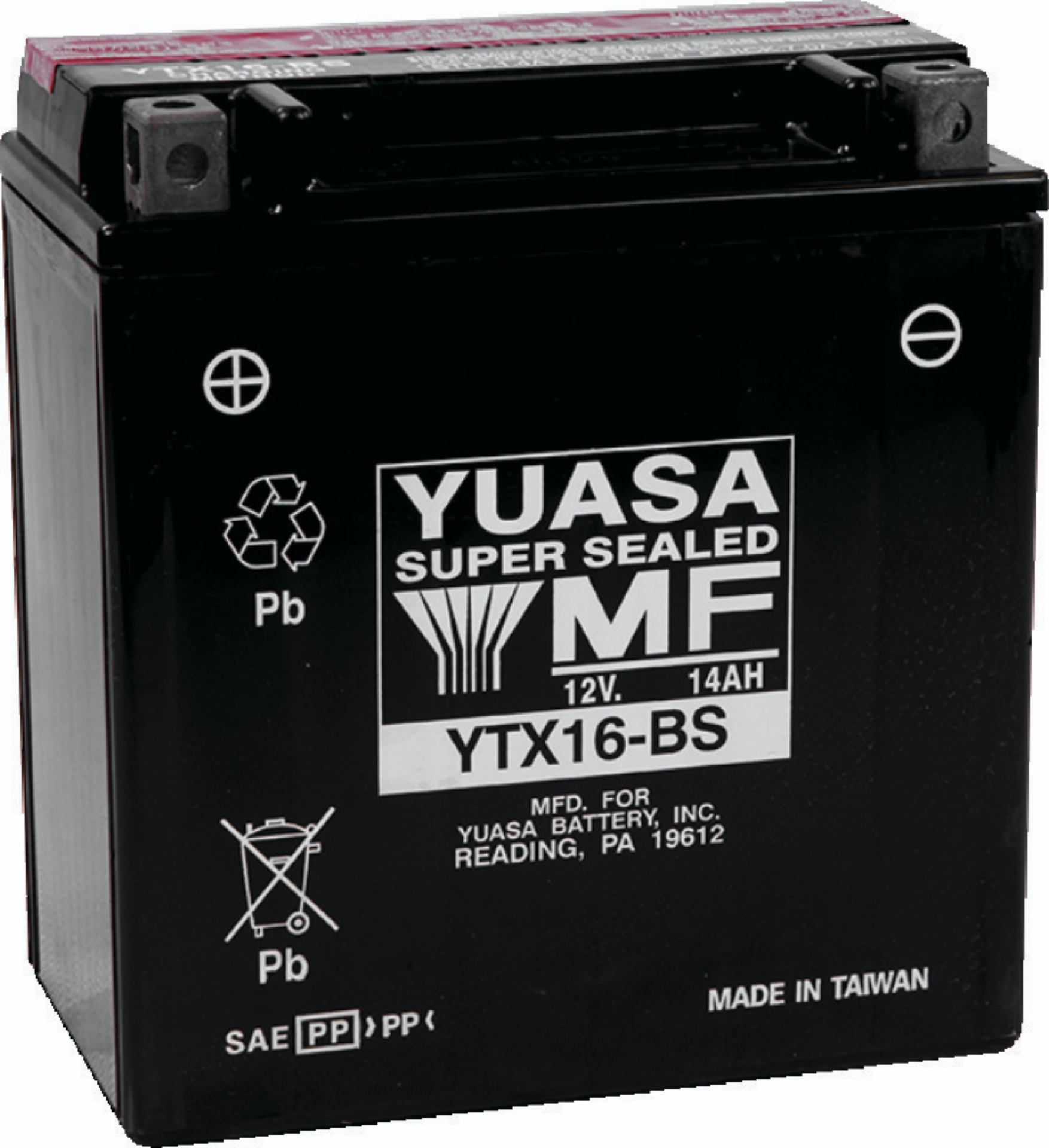 Picture of Yuasa Battery YSA Maintenance Free Battery Batteries - YUAM32X6S
