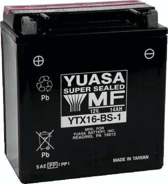 Picture of Yuasa Battery YSA Maintenance Free Battery Batteries - YUAM32X61