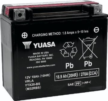 Picture of Yuasa Battery YSA Maintenance Free Battery Batteries - YUAM32RBS