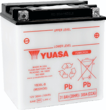 Picture of Yuasa Battery YSA Yumicron Battery Batteries - YUAM22H30TWN