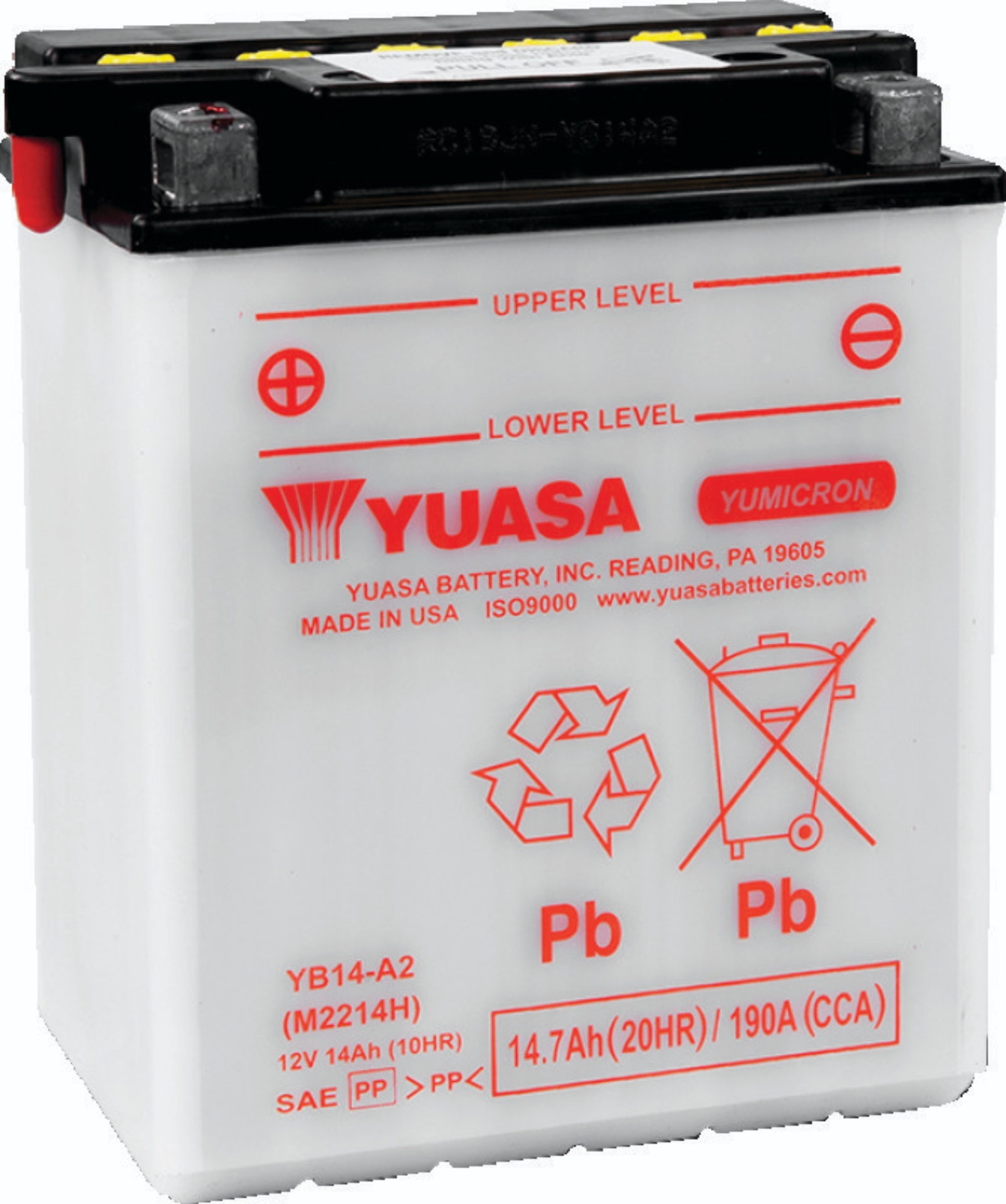 Picture of Yuasa Battery YSA Yumicron Battery Batteries - YUAM2214HIND