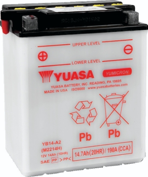 Picture of Yuasa Battery YSA Yumicron Battery Batteries - YUAM2214HIND