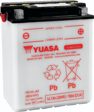 Picture of Yuasa Battery YSA Yumicron Battery Batteries - YUAM2214YIND