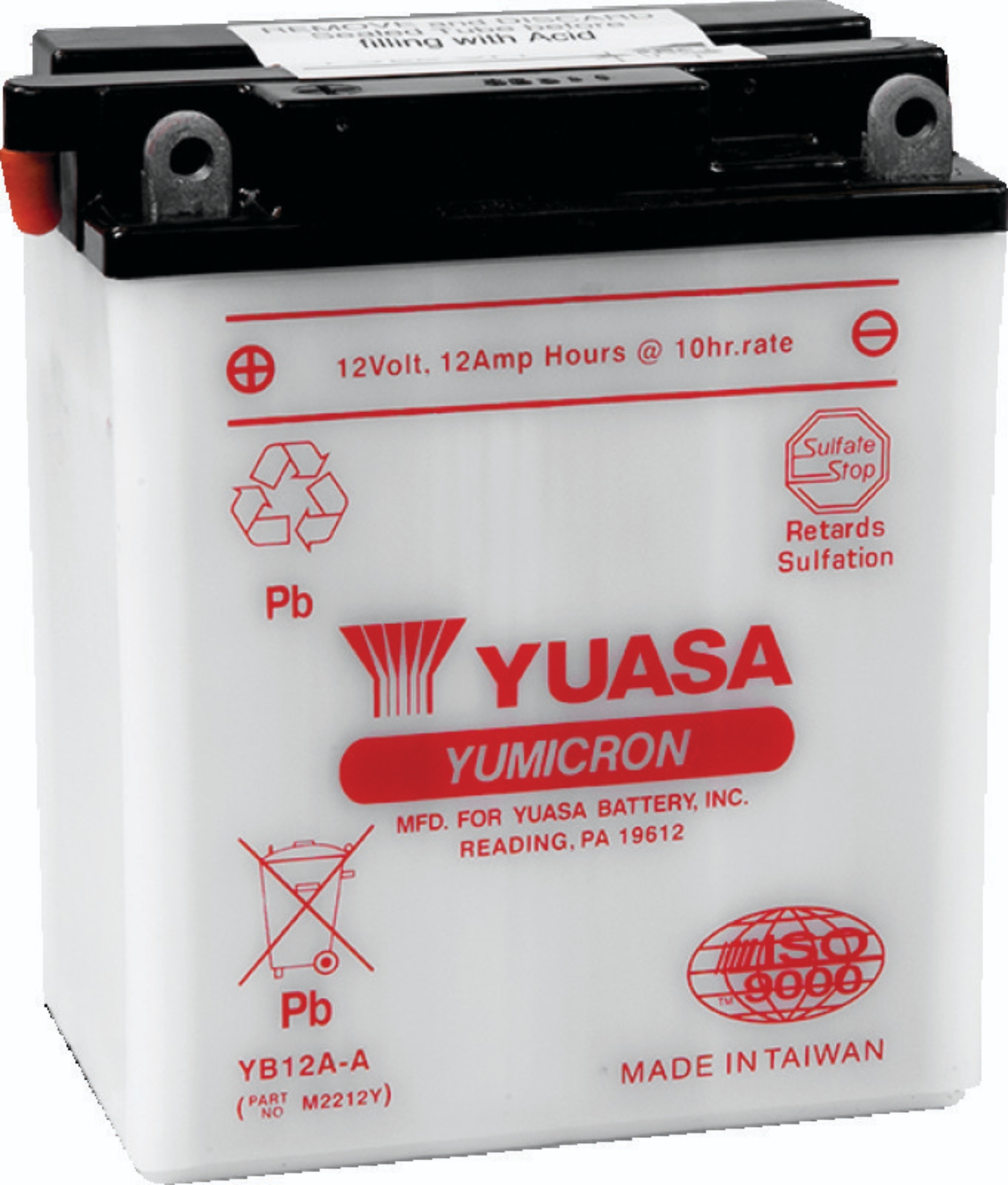 Picture of Yuasa Battery YSA Yumicron Battery Batteries - YUAM2212Y