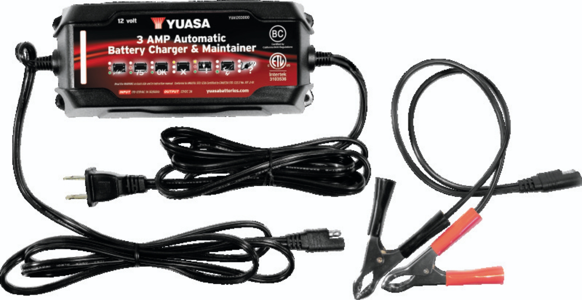 Picture of Yuasa Battery YSA Hardware Accessories Battery Accessories - YUA3AMPCH