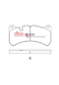 Picture of DBA RP Performance Brake Pads - DB1845RP