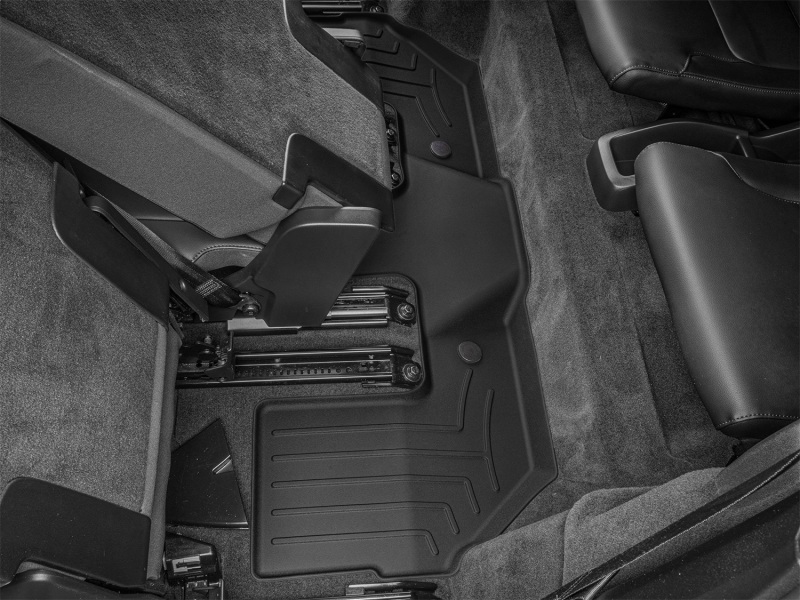 Picture of WeatherTech WT 3D FloorMat-Rear-Blk Floor Mats - 448283IM