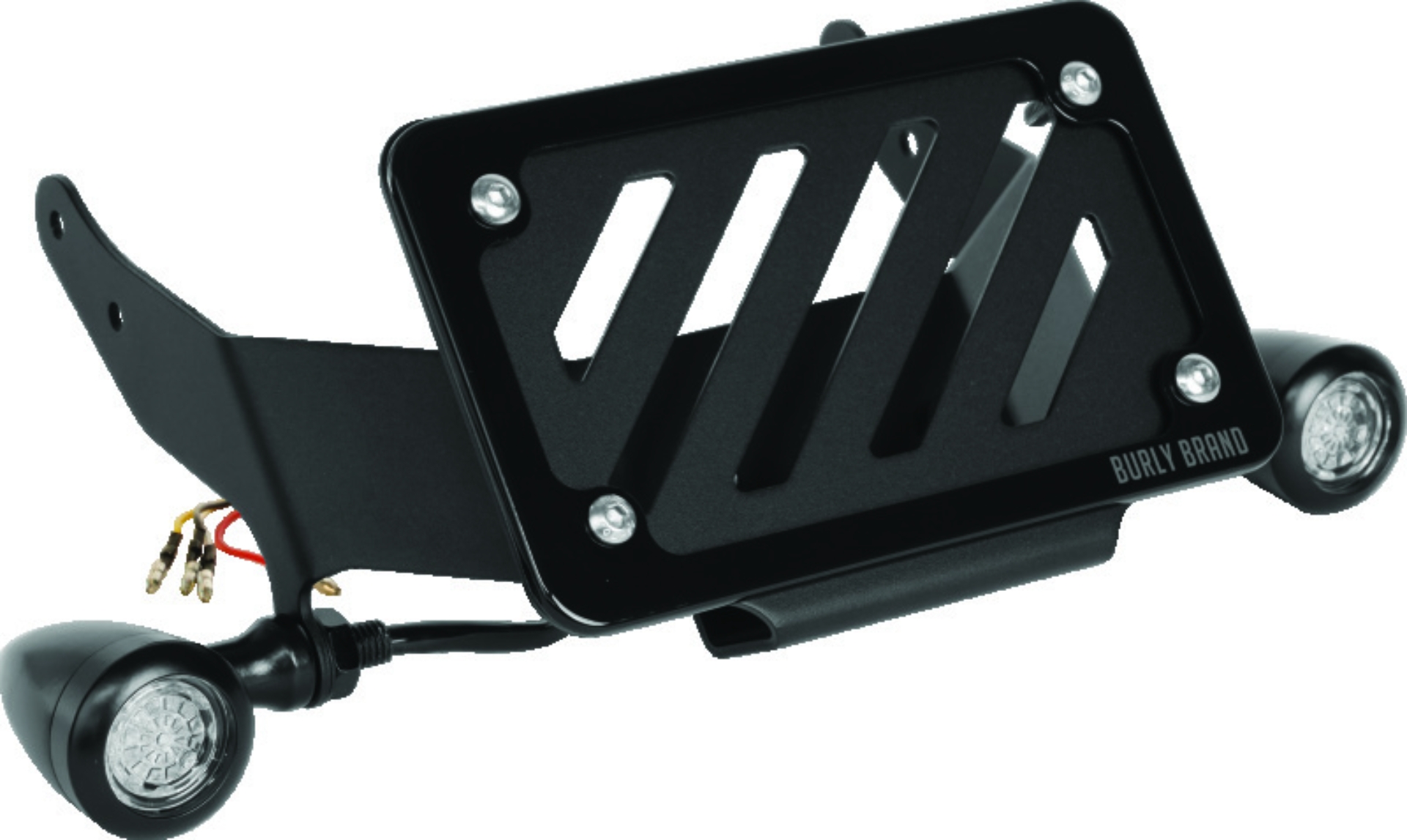 Picture of Burly Brand BUR License Plate Kits License Plate Relocation - B13-3000TFB