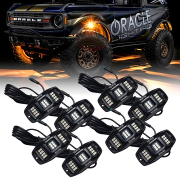 Picture of ORACLE Lighting ORL Underbody Rock Lights Light Bars & Cubes - 5895-339-8