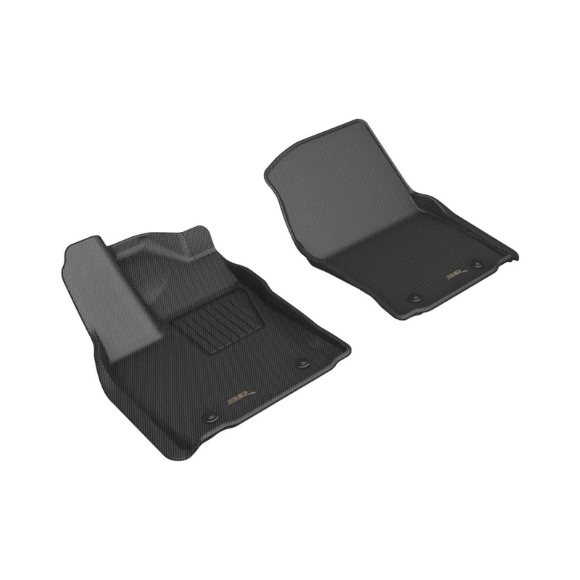 Picture of 3D MAXpider ACE Kagu-Front-Black Floor Mats - L1TY28811509