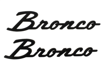 Picture of Ford Racing FR Badges Other Body Components - M-1447-BSMB