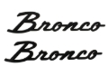 Picture of Ford Racing FR Badges Other Body Components - M-1447-BSMB